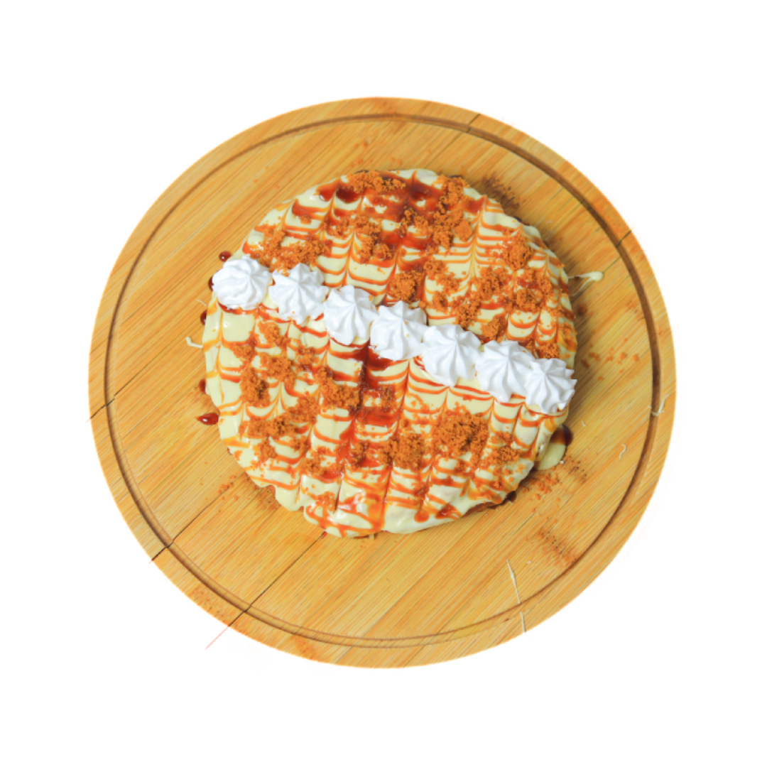 Creamy Caramel Waffle